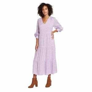 🌼 ANew Day Lilac & Pale Purple Dress / Size M